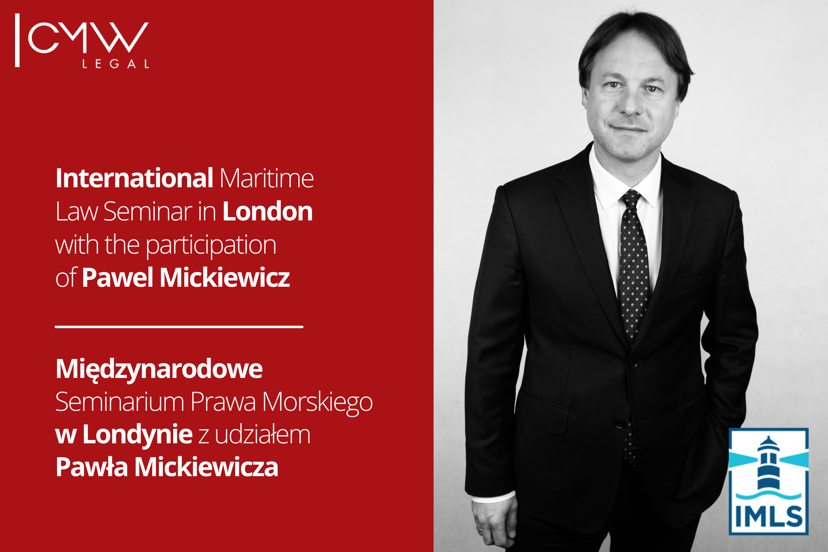  IMLS with the participation of Paweł Mickiewicz – this week in London, 6th October, 2022.