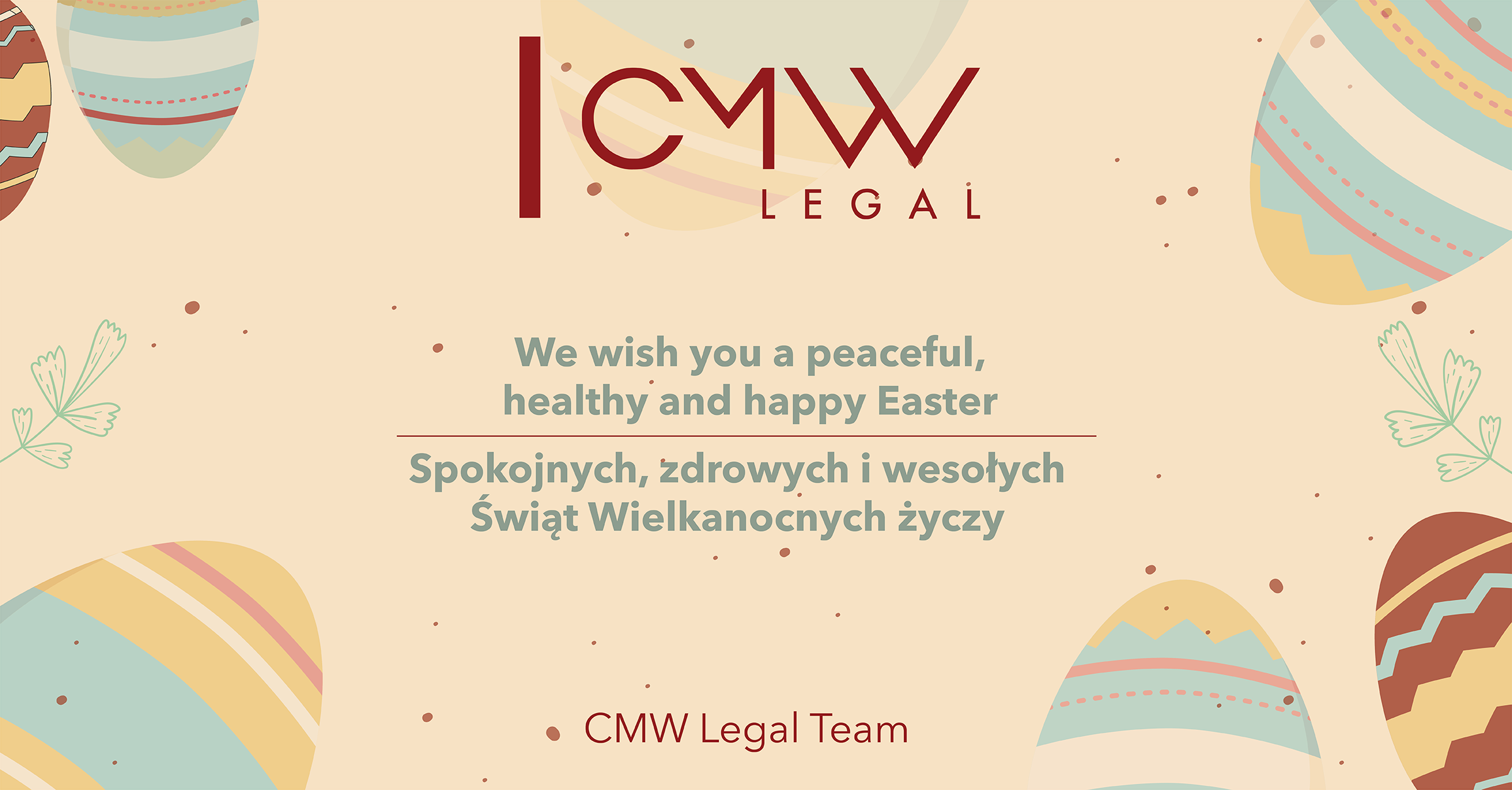  We wish you Happy Easter!