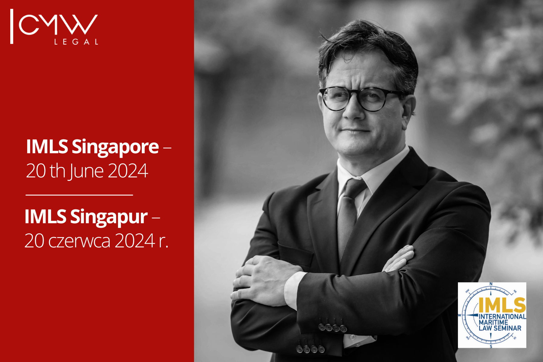 IMLS with participation of Rafał Czyżyk – next week (20th June 2024) in Singapore