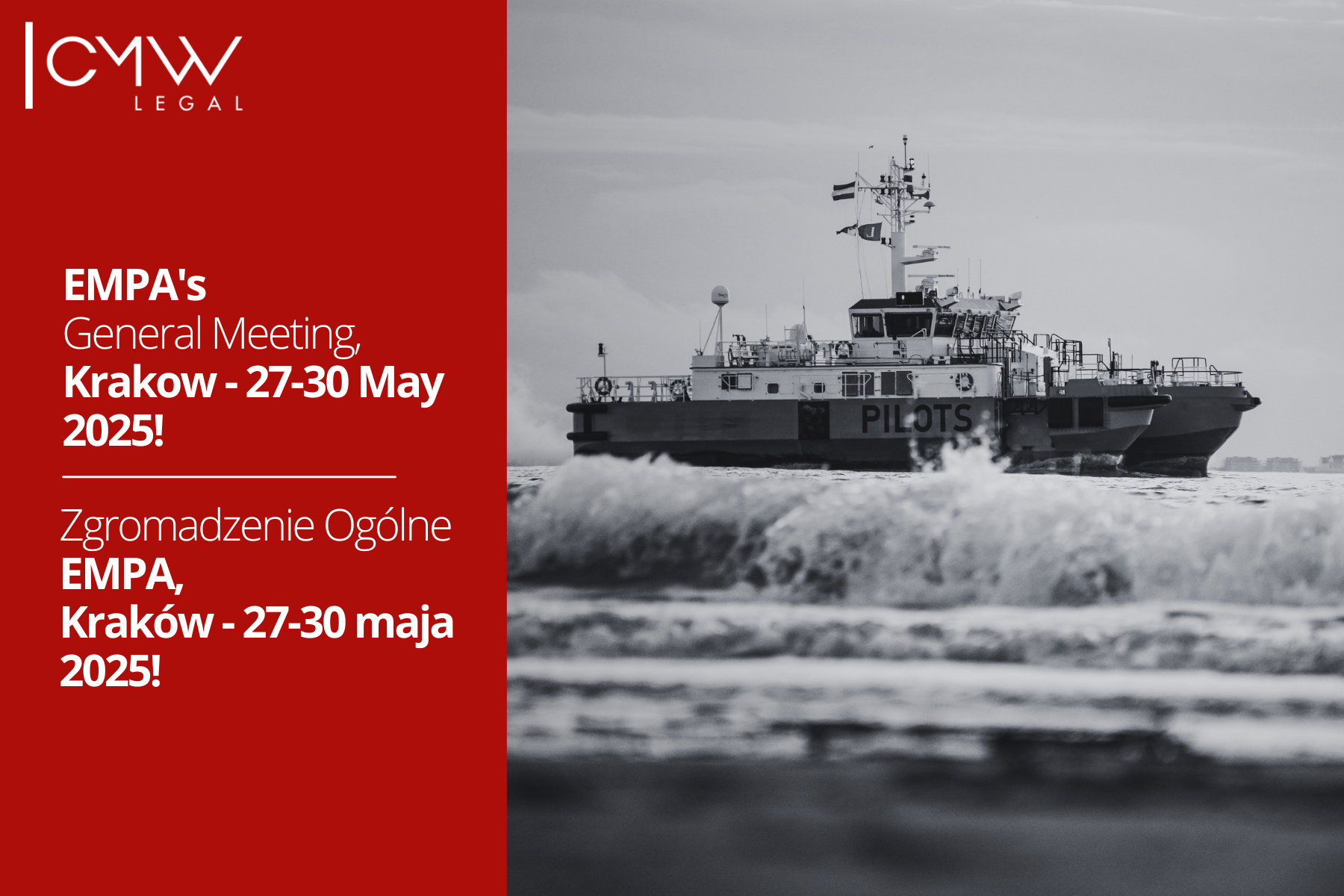  The European Maritime Pilots’ Association’s General Meeting (EMPA) – Krakow, Poland