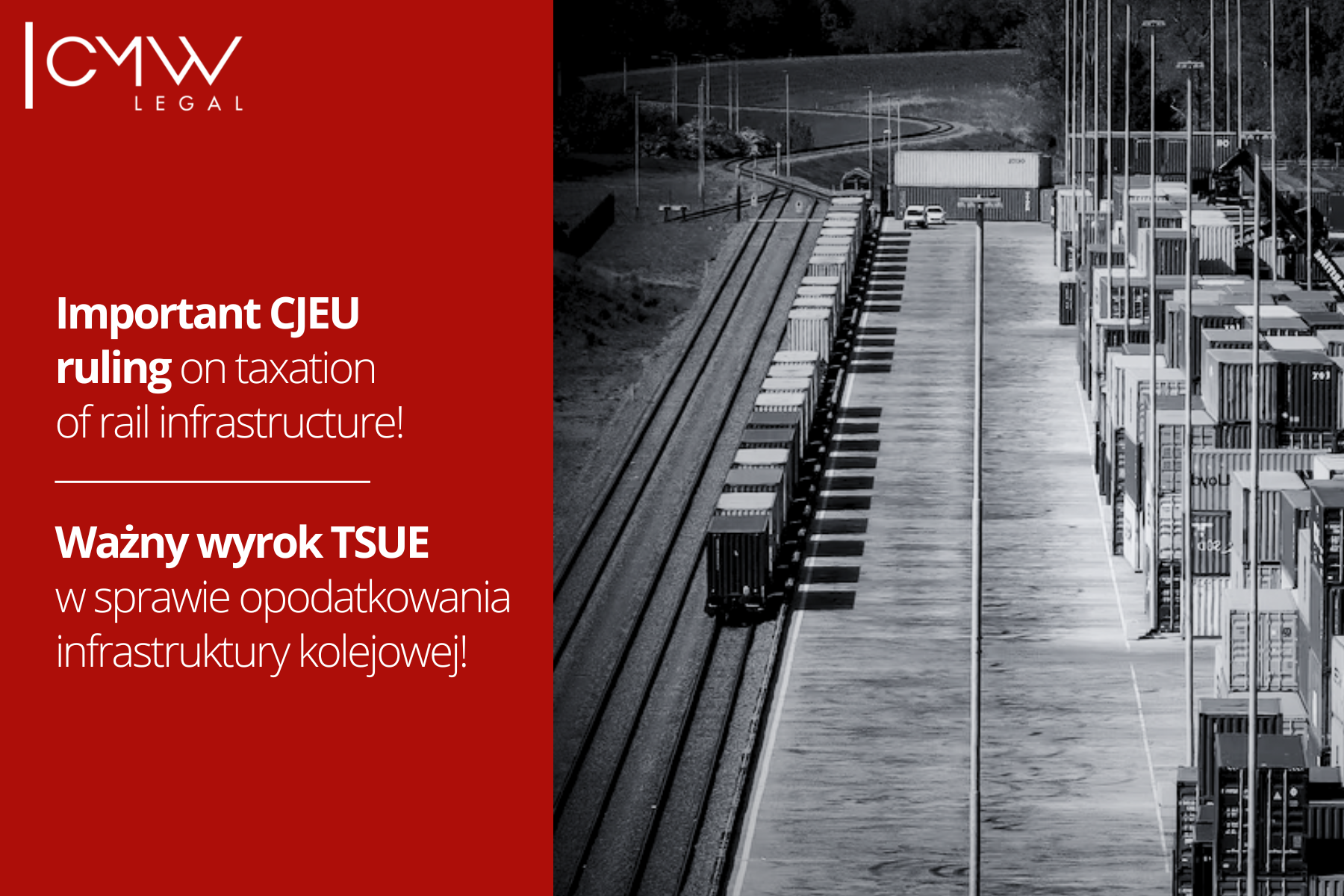 Zwolnienia podatkowe dla infrastruktury kolejowej