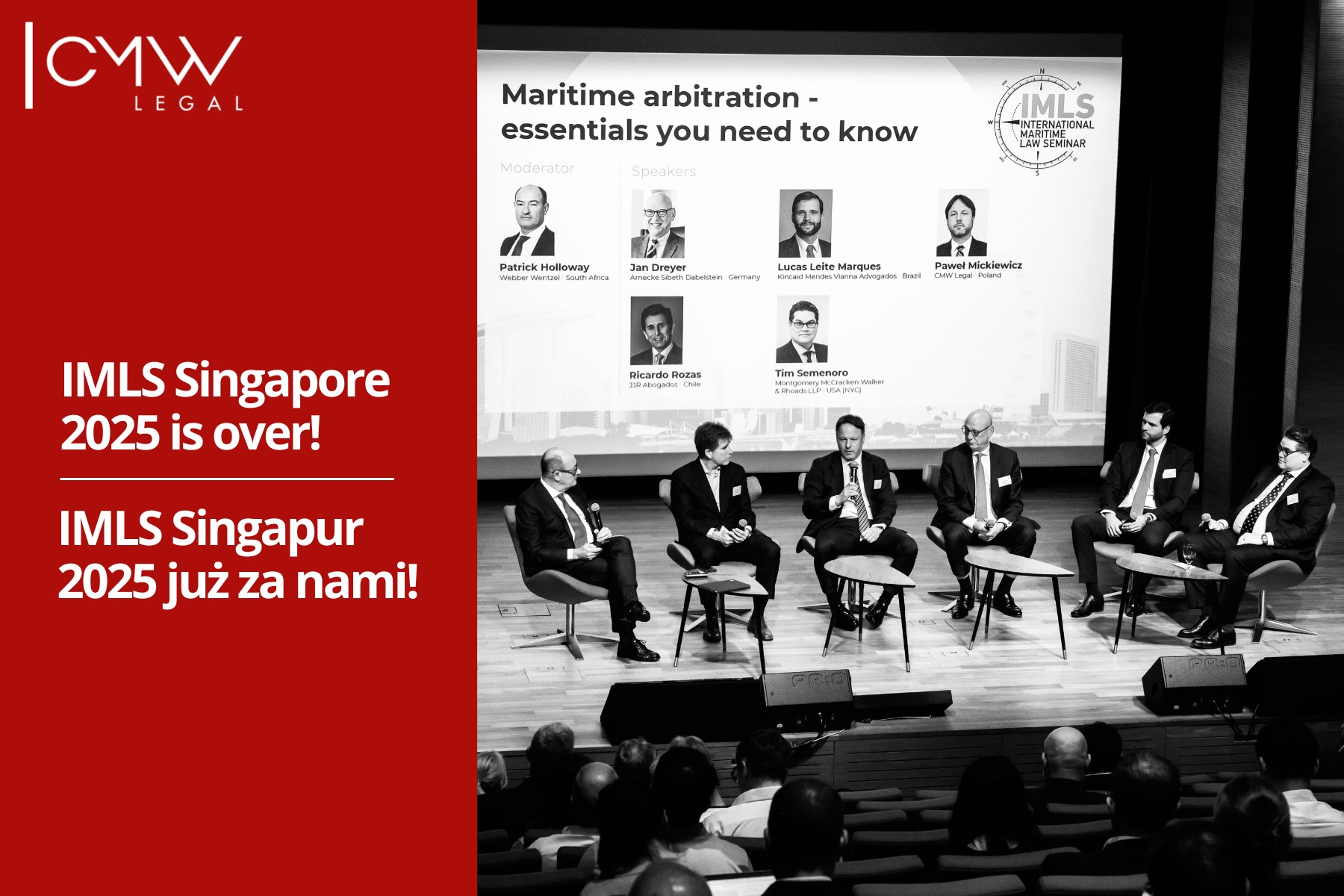 Another edition of the International Maritime Law Seminar (IMLS) was held in Singapore