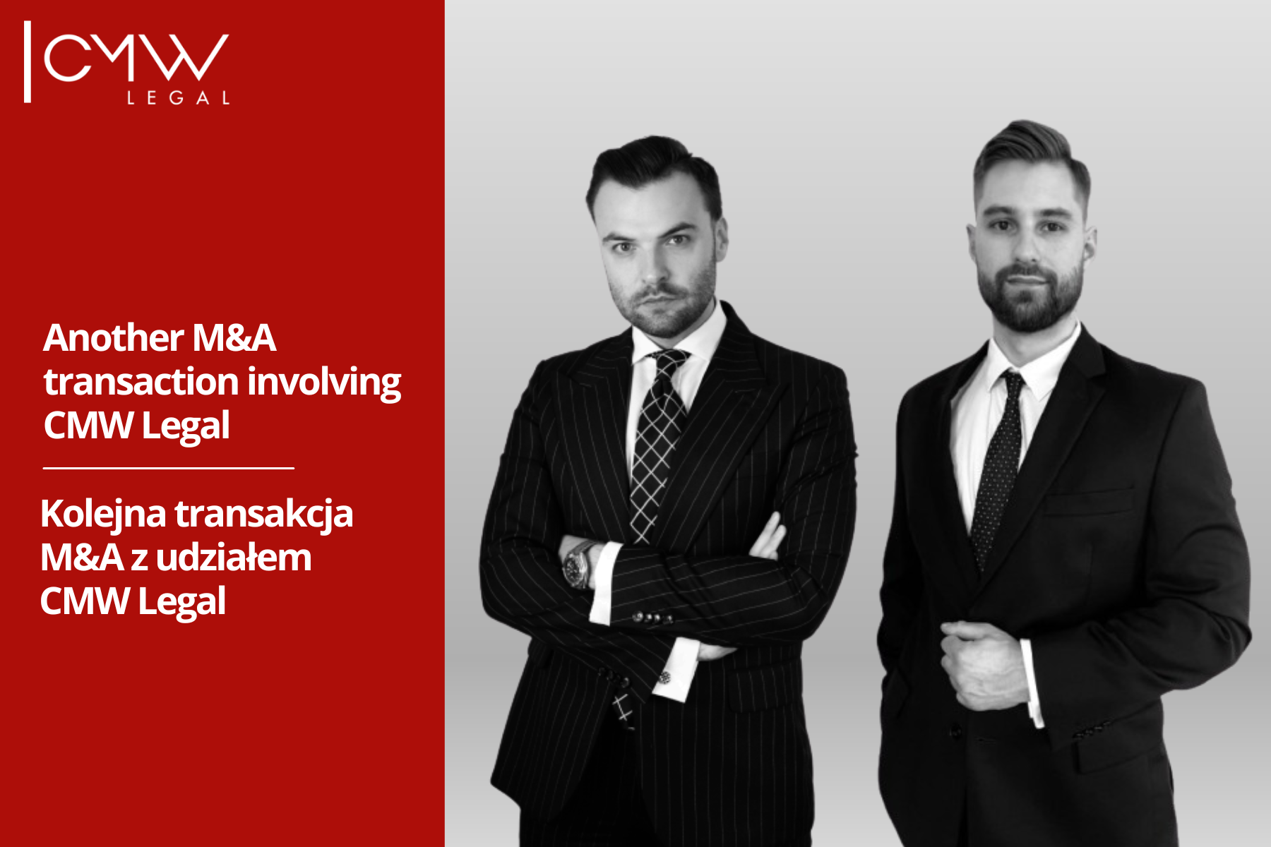  Another M&A transaction involving CMW Legal